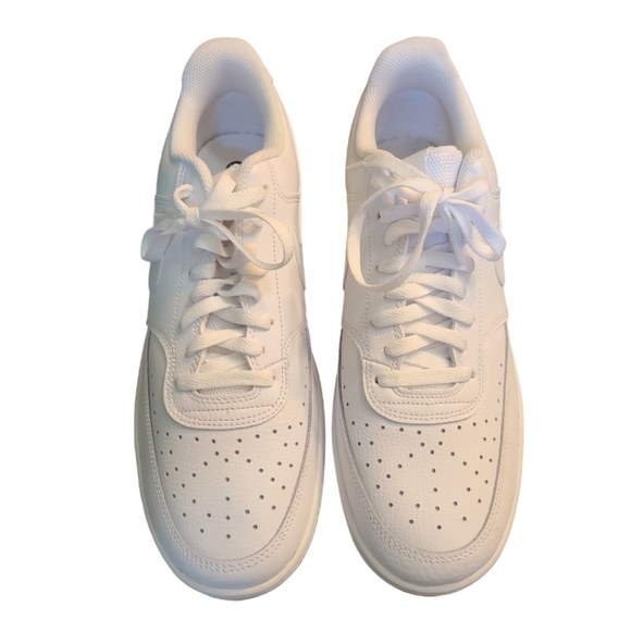 New Nike Court Vision Low Triple White CD 5463-100 Men’s Casual Shoes Me… - Picture 9 of 9